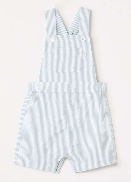 Petit Bateau Straight fit korte tuinbroek met streepprint