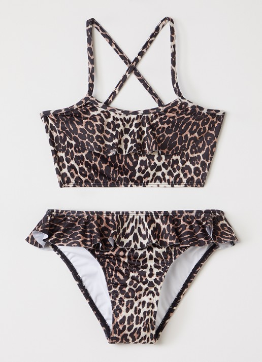 Petit Blush Bikiniset met panterprint
