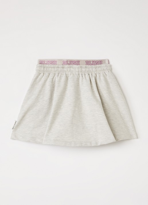 Petit Blush Rok met trekkoord - voorkant 3 grijsmele