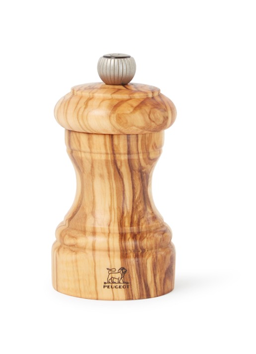 Peugeot Bistro pepermolen 10 cm - voorkant bruin