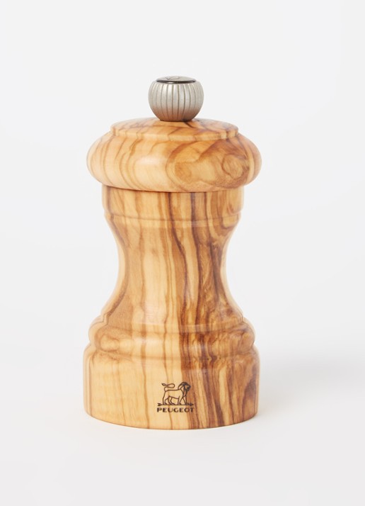 Peugeot Bistro pepermolen 10 cm - voorkant 2 bruin
