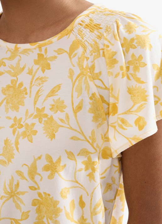 Phase Eight Adeline top met bloemenprint - detail 5 geel
