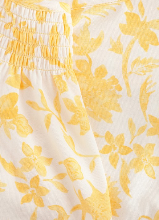 Phase Eight Adeline top met bloemenprint - detail 6 geel
