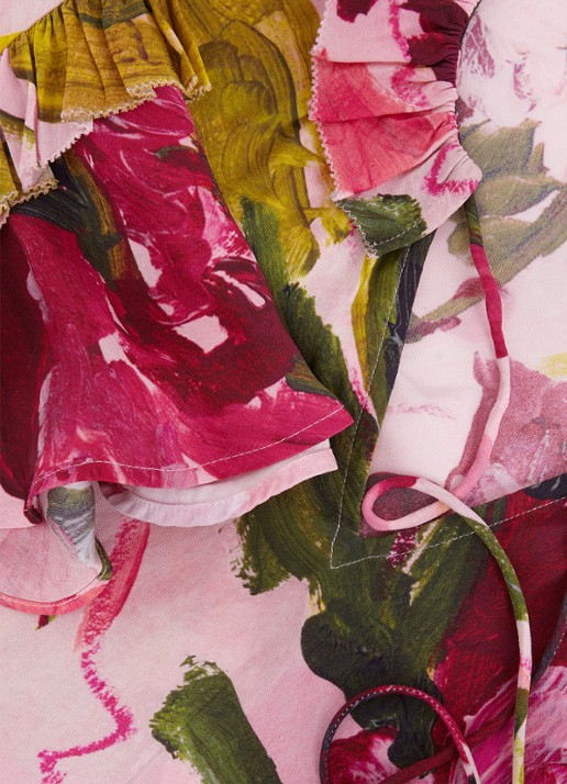 Phase Eight Andi blouse met bloemenprint - detail 6 roze