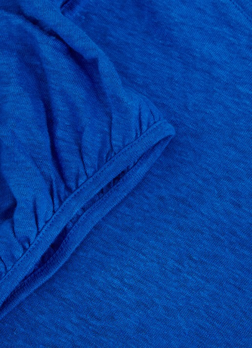 Phase Eight Arabel fijngebreide top van linnen - detail 7 blauw