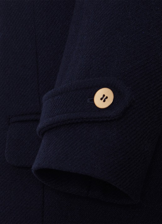 Phase Eight Aurelie Wool Peacoat - detail 4 donkerblauw