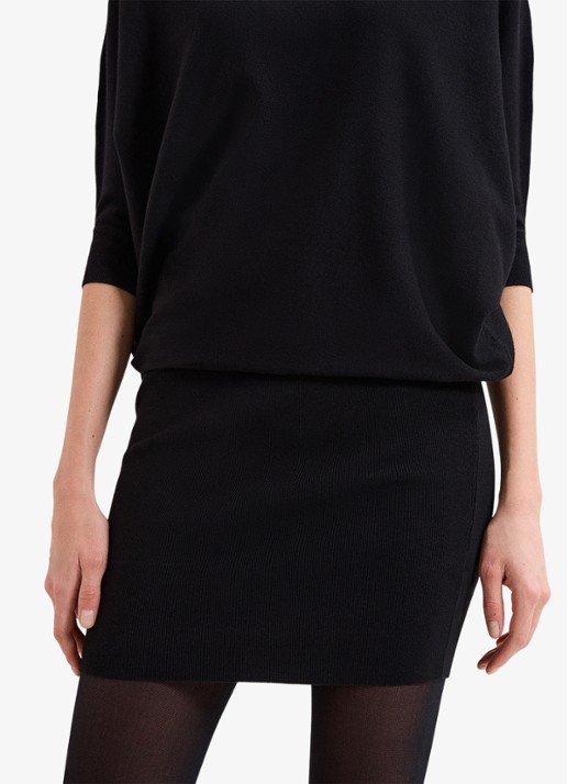 Phase Eight Becca mini jurk met vleermuismouw - detail 6 zwart