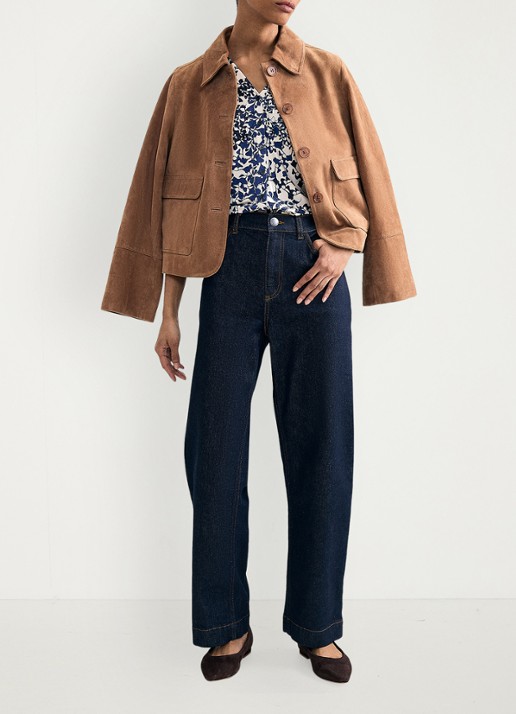 Phase Eight Blouse met print - detail 5 blauw