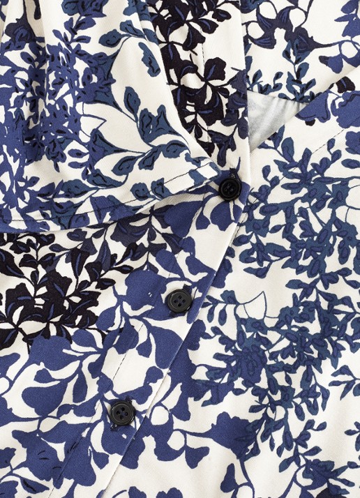 Phase Eight Blouse met print - detail 6 blauw