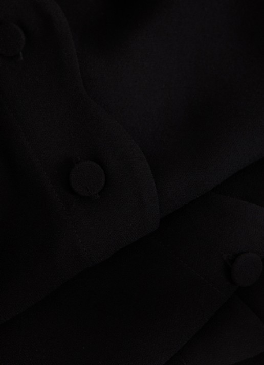 Phase Eight Candice blousejurk met pofmouw - detail 5 zwart