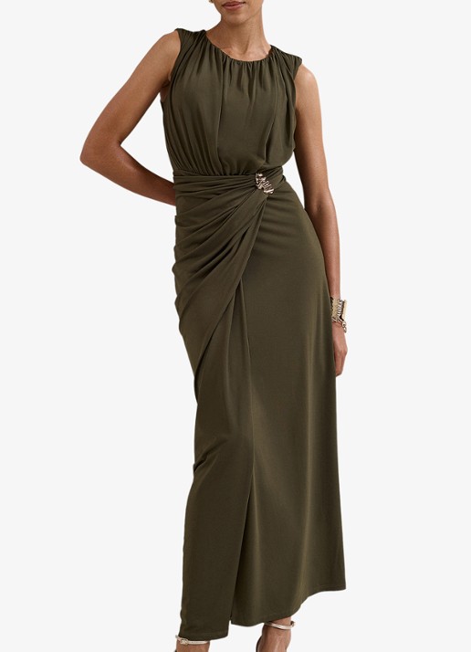 Phase Eight Cassidy maxi jurk met plooidetail