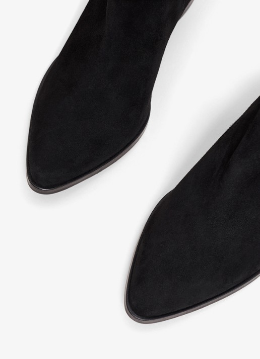 Phase Eight Chelsea boot met strass - detail 5 zwart