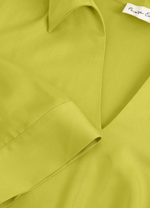 Phase Eight Clary blouse met knoopdetail - detail 5 lime