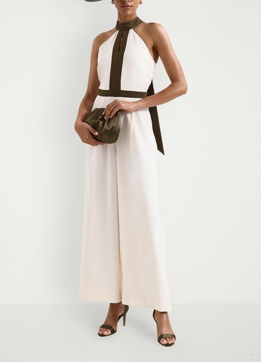 Phase Eight Clutch met afneembare schouderriem - voorkant 2 donkergroen