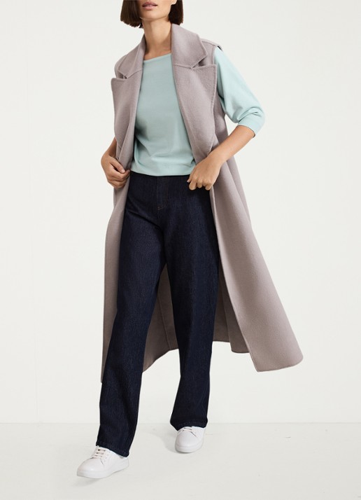 Phase Eight Cristine fijngebreide pullover met boothals - detail 8 mint