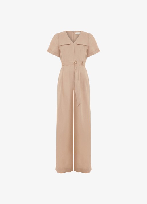 Phase Eight Daniela loose fit jumpsuit met strikceintuur