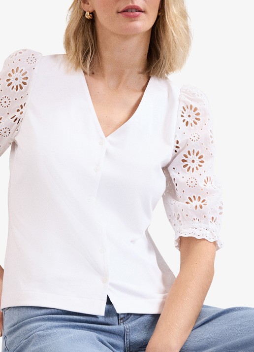 Phase Eight Eleanor top met geborduurd detail