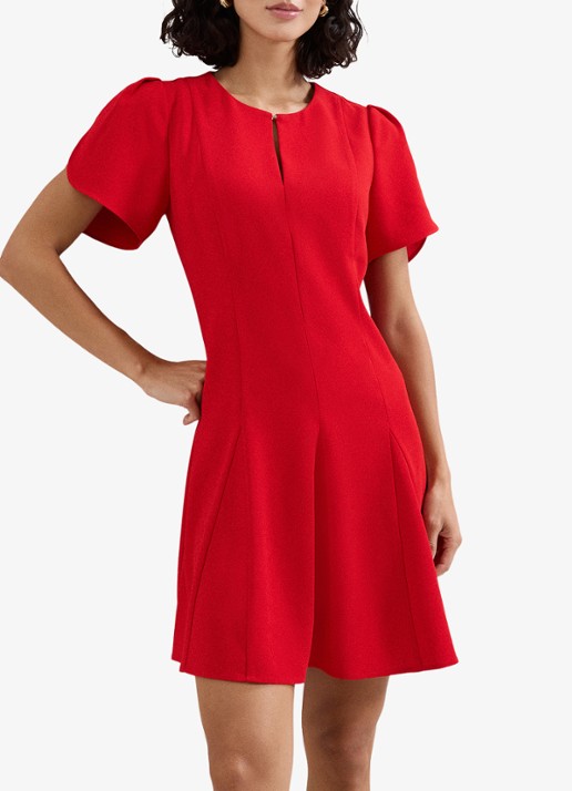 Phase Eight Elia mini jurk met pofmouw
