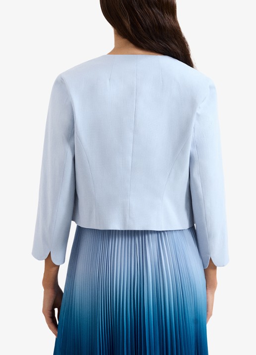 Phase Eight Elizabeth Jack met ronde hals - achterkant 6 lichtblauw