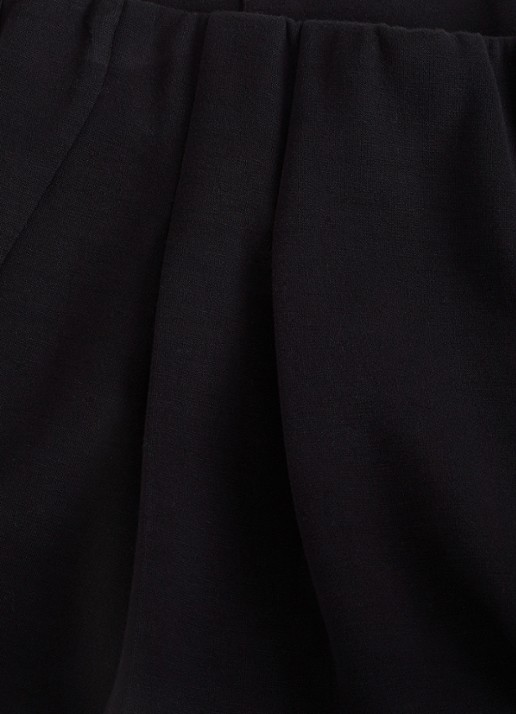 Phase Eight Florence high waist pantalon met plooien - detail 4 zwart