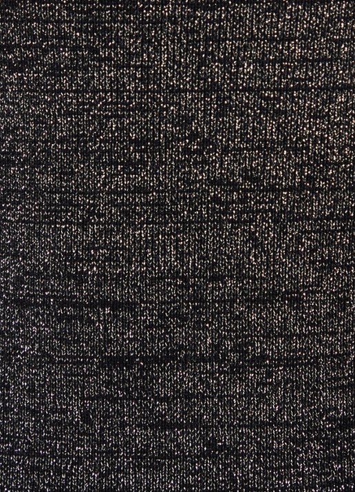 Phase Eight Heidi off shoulder fijngebreide mini jurk met lurex - detail 2 donkergrijs