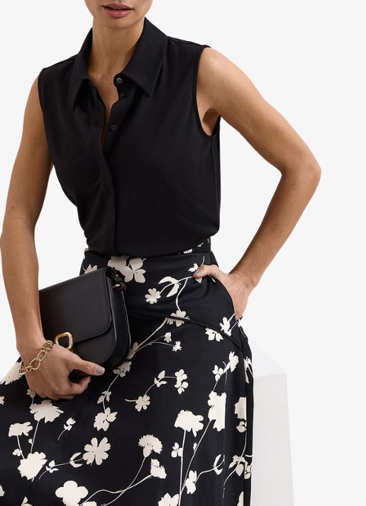 Phase Eight Helena blouse met kraag