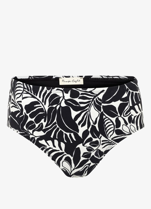 Phase Eight Hipster bikinislip met print - voorkant zwart