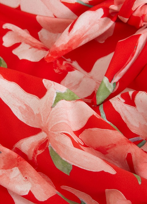 Phase Eight Iris bikinitop met bloemenprint - detail 7 rood