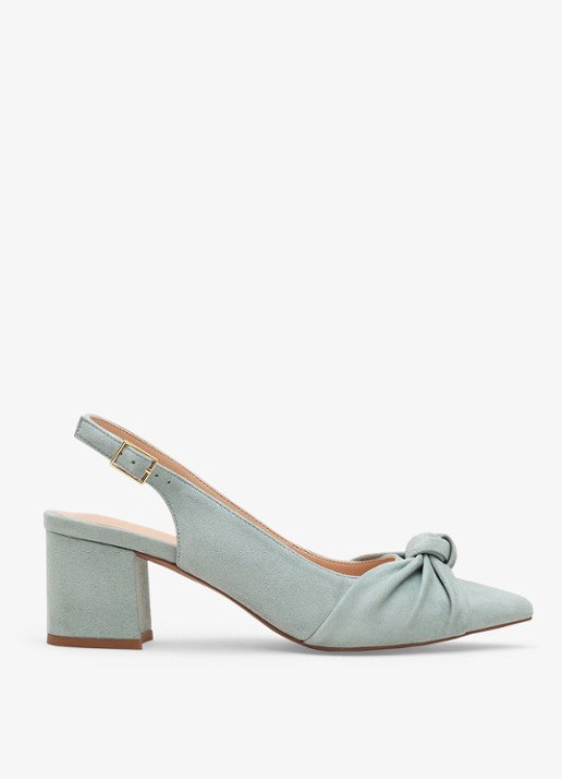 Phase Eight Knot slingback van suède
