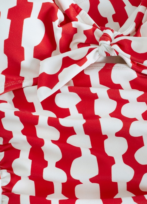 Phase Eight Lara tankini met print - detail 8 rood