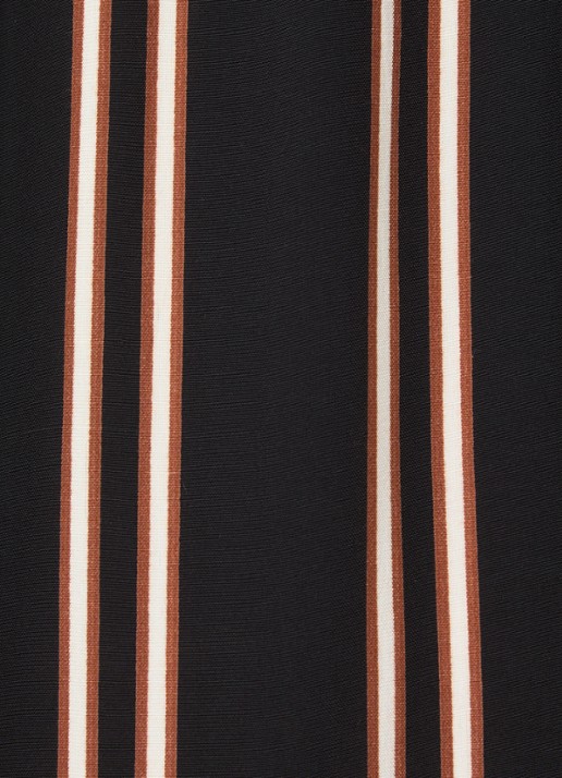 Phase Eight Laura midi tuniekjurk met streepprint en strikceintuur - detail 5 zwart