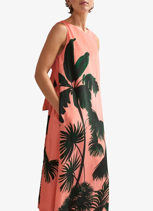 Phase Eight Leila midi jurk met print