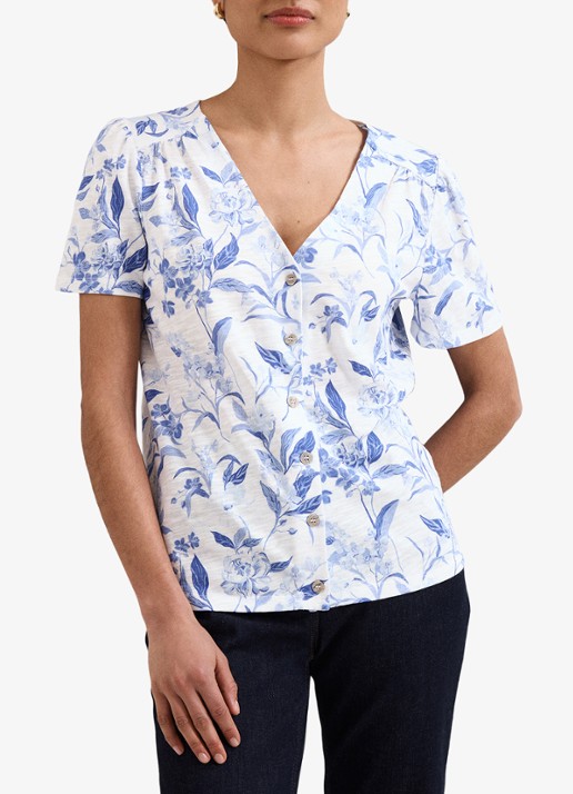 Phase Eight Lorenna blouse met bloemenprint