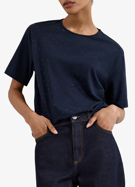 Phase Eight Lucienne T-shirt met strass