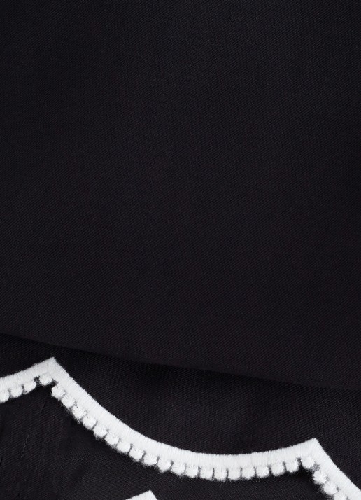 Phase Eight Marta mini jurk met ronde hals - detail 5 zwart