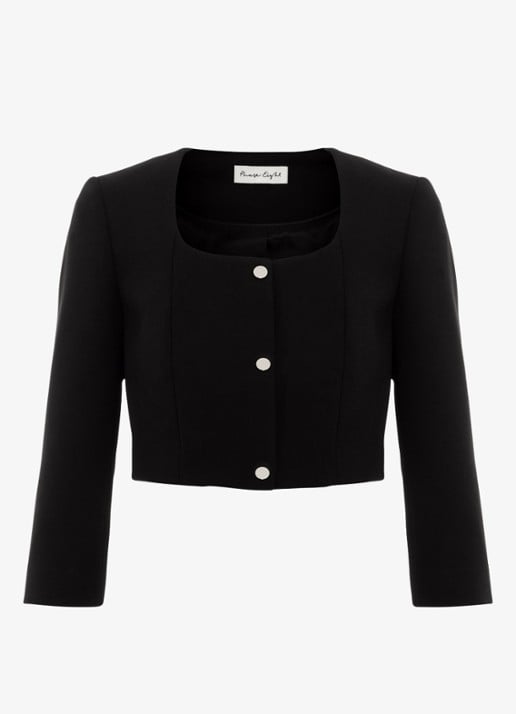Phase Eight Miranda cropped Jack  - voorkant zwart