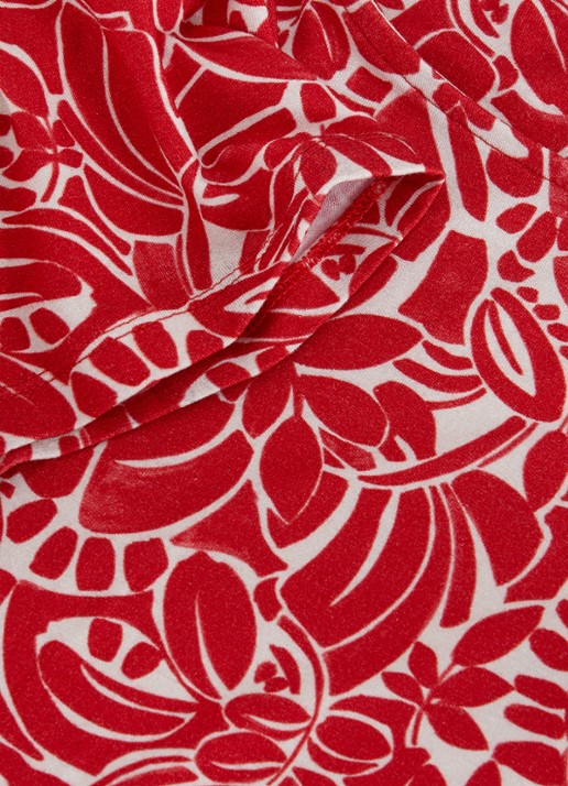 Phase Eight Nayana top met bloemenprint - detail 5 rood