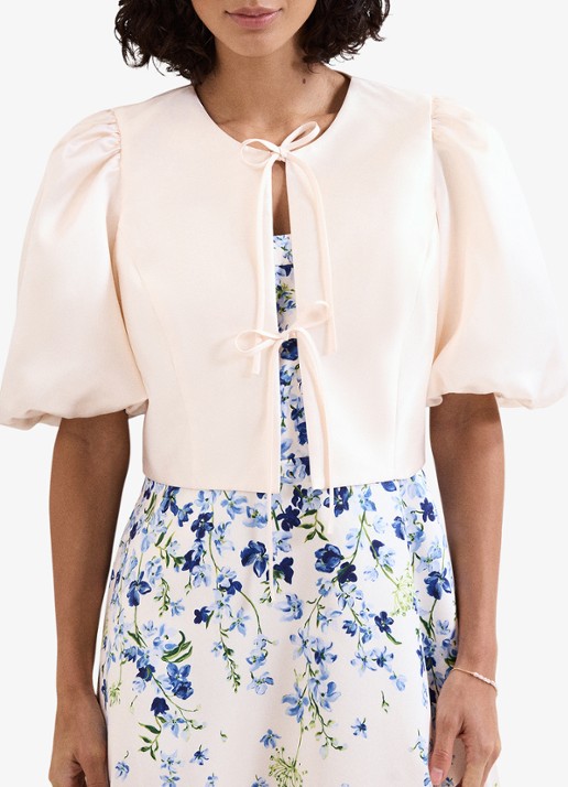 Phase Eight Paulina bolero met pofmouw
