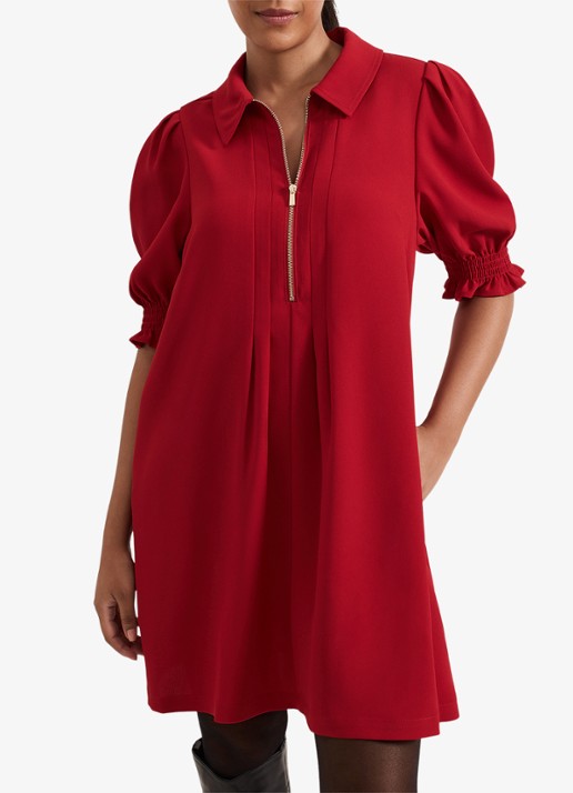 Phase Eight Petite Candice mini jurk met plooidetail