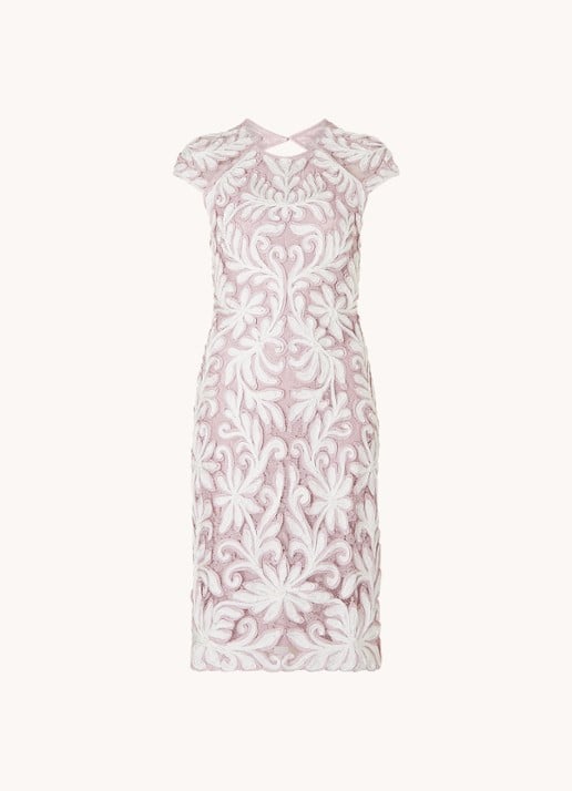 Phase Eight Petite karima midi jurk met tapework