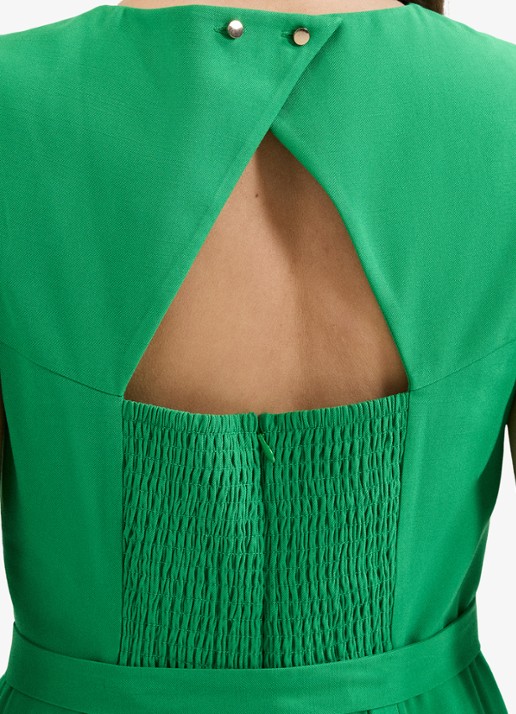 Phase Eight Petite Marta loose fit jumpsuit met strikceintuur - detail 6 groen