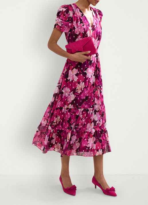 Phase Eight Pump met strikdetail - detail 4 roze