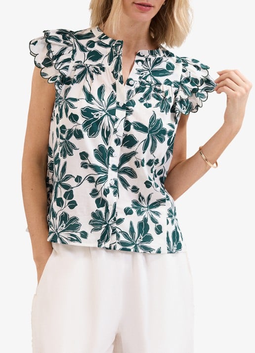 Phase Eight Rena blouse met bloemenprint