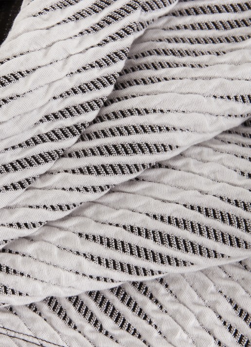 Phase Eight Rena top met pied-de-poule dessin en structuur  - detail 4 ivoor