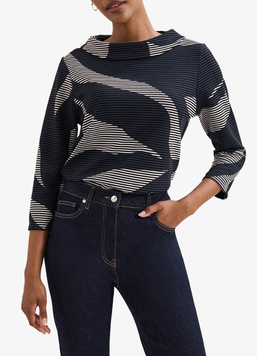Phase Eight Rena top met print