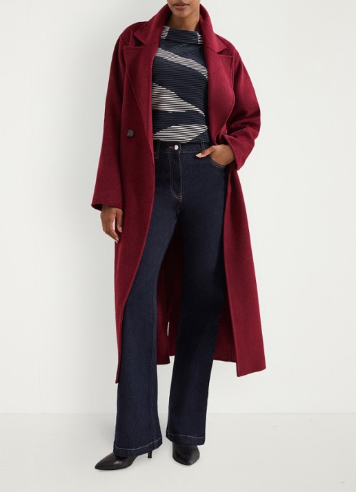 Phase Eight Rena top met print - detail 4 donkerblauw