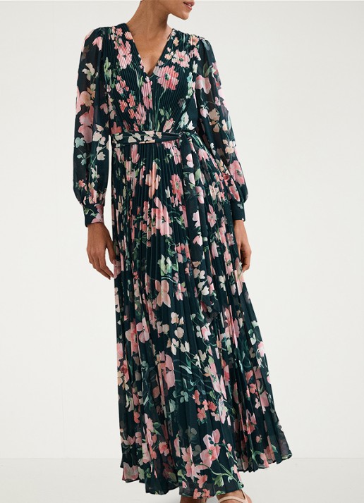 Phase Eight Rosa midi jurk met bloemenprint