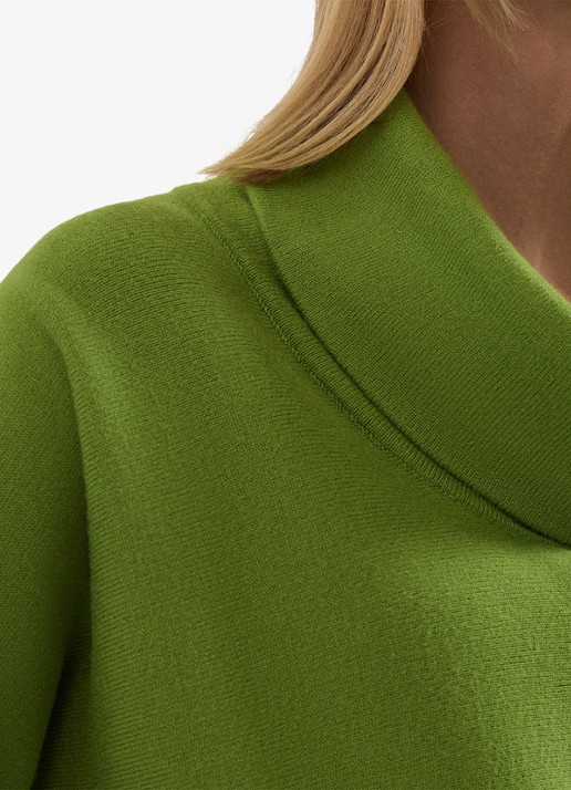 Phase Eight Rosalie fijngebreide trui met textuur - detail 5 groen
