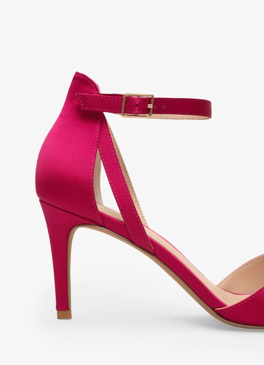 Phase Eight Sandaal met strikdetail - detail roze
