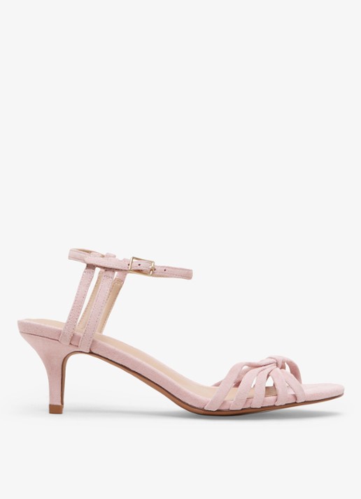 Phase Eight Sandalette van suède - detail 3 roze